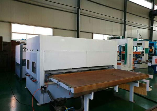 Buy cheap Vacuum Wood Grain Machine For Wooden Door 3500mm*1500m Working table from wholesalers