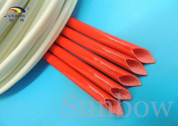 silicone fibre glass sleeves Silicone fiberglass sleeving for wire harness
