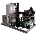Air - Cooling 8000kg/24h Flake Ice Maker Machine Temperature -10℃~-15℃