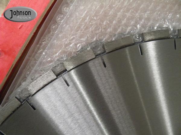 Buy cheap High Performance 30" Laser Diamond Rock Cutting Blade China Factory from wholesalers
