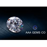 Buy cheap High Hardness White Pendant Jewelry Moissanite 4 Carat Cutting Perfect product