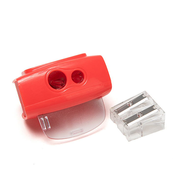Silk Printing Logo Office Pencil Sharpener Detachable Blade