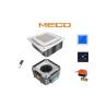 Buy cheap Two Pipe Round Flow 8 Way Ceiling Mounted Chilled Water Fan Coil Unit 200CFM 0.5TR from wholesalers