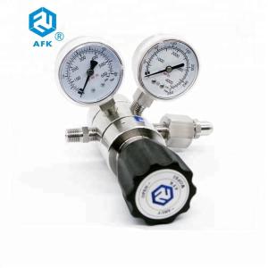 Wholesale double stage stainless steel nitrogen gas pressure fixed regulator from china suppliers