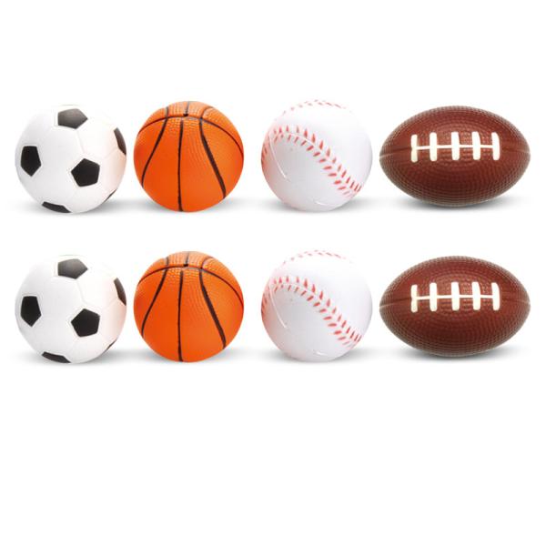 Buy cheap Mini PU Foam Stress Relief Balls Sponge Customized Color For Kids Play from wholesalers