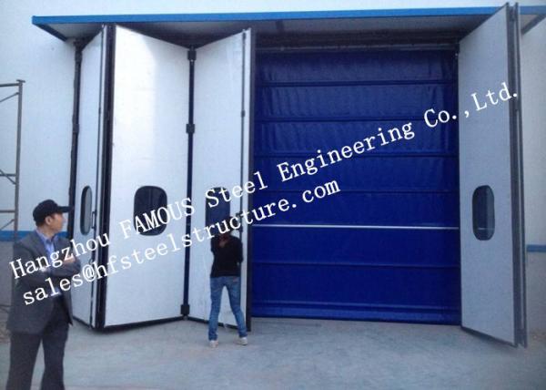 Buy cheap Aesthetic Aluminum Alloy Industrial Folding Doors For Warehouse Simple Installation from wholesalers