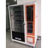 Buy cheap Traditional Folding Fan Custom Metal Vending Machine Elegant Aluminium Door, Transparent glass door, Micron from wholesalers