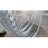 Buy cheap Hot Sale Cross Razor Barbed Wire Flat Wrap Razor Barbed Wire And Clips Razor Wire from wholesalers