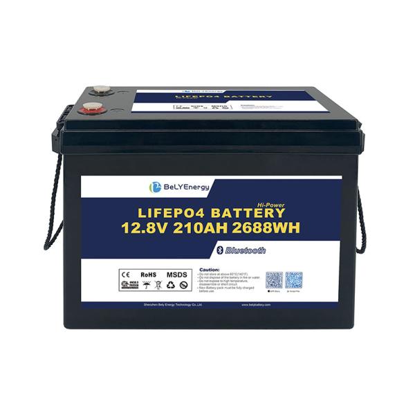 Buy cheap Long Cycle Life Peak Discharge 260A Lithium 12V 210Ah LiFePO4 Battery Pack For RV from wholesalers