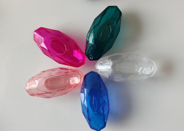 Buy cheap SGS 15mm Clear Pill Bottles Aluminium Cap Blue Rhino Capsules from wholesalers