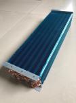 Finned Split Hydrophilic Copper Condenser Coil Micro Channel