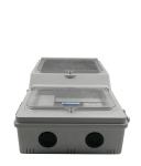Buy cheap Anti UV Outdoor 3 Phase Meter Box , L519.1mm 3 Phase Meter Cabinet from wholesalers