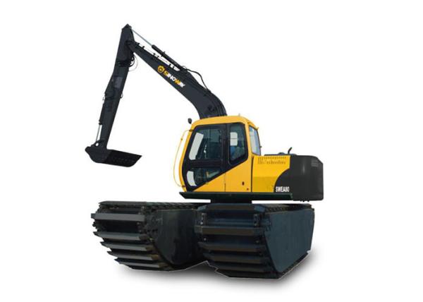 Buy cheap Mini River Dredging Equipment Amphibious Soft Terrain Excavator from wholesalers