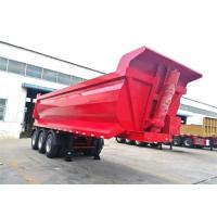 Buy cheap Transport Side Heavy Duty 3 Axle Dump Semi Trailer product