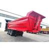 Buy cheap Transport Side Heavy Duty 3 Axle Dump Semi Trailer from wholesalers