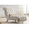 Buy cheap XY B024 Silver Blue French Antique Luxury Chaise Lounge Wood Carved from wholesalers
