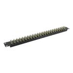 Black Fiber Optic Adapter Panels 24 Port LC Fiber Patch Panel