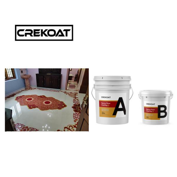 Buy cheap Crystal Waterproof Epoxy Resin Floor Coating Absolutely Immune 3D from wholesalers