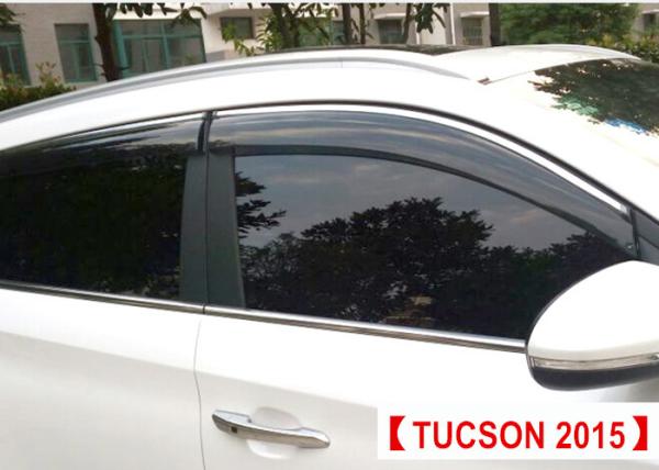 Buy cheap Hyundai Tucson Auto Spare Parts Injection Molding Window Visors With Trim Stripe from wholesalers