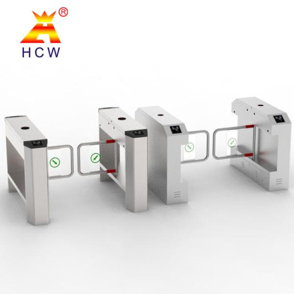 Buy cheap Building Office Building Pedestrian Swing Gate Turnstile Intelligent Anti Collision from wholesalers