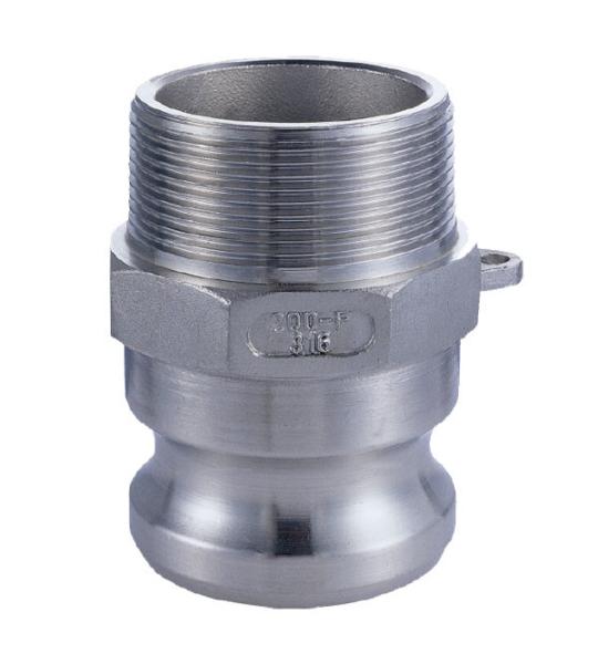 Buy cheap Stainless steel Cam groove coupling Type F SS304 or SS316 MIL-A-A-59326 EN14420-7 from wholesalers