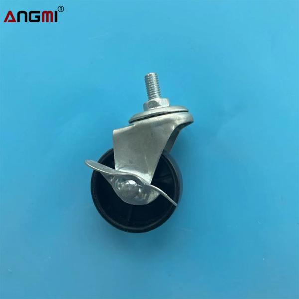 Buy cheap Reliable Flat Plate Industrial Caster Wheels With Locking Mechanism from wholesalers