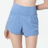 Buy cheap Oem Factory Manufacturer Custom Logo High Waist Elastic Waist Fast Dry Fitness Anti-emptied Loose Shorts from wholesalers