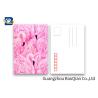 Buy cheap Loverly Flamingo Lenticular Image Printing Postcard , 3D Lenticular Picture 11x16cm Size from wholesalers