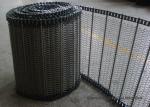 20mm Galvanized Welded Wire Mesh Belt Spiral Woven LightWeight For Drying Oven
