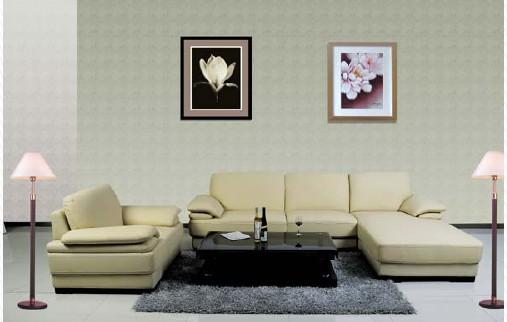 Buy cheap leather living room sofa set0728# from wholesalers