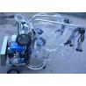 Buy cheap Diesel Engine Double Bucket Cow Milking Machine With Electric Motor / Pulsator from wholesalers