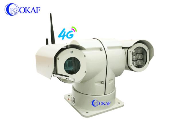 Buy cheap OKAF 4G Anti Shock Vehicle Roof PTZ IP Camera RS485 Control from wholesalers