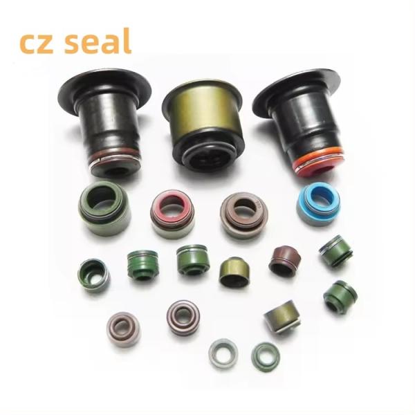 Buy cheap Automotive Engine Stem Motorcycle FKM FPM Rubber Cylinder Head Valve Oil Seal Customized Color from wholesalers