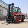 Buy cheap China 3.5 4 5 6 7 Ton Forklift Off Road 4WD 4X4 All Rough Terrain Forklift Diesel Truck from wholesalers