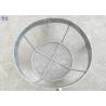 Buy cheap Round Stainless Steel Wire Mesh Baskets , 304 316 Wire Mesh Filter Basket from wholesalers