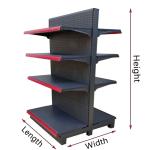 Good Quality Store Equipment Shelf Gondola Supermarket Shelves