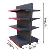 Buy cheap Can be Customer Retail Shelving Medium Duty Supermarket Shelves from wholesalers