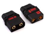 Male Female 8mm RC Battery Connectors Gold Plated For E Bike