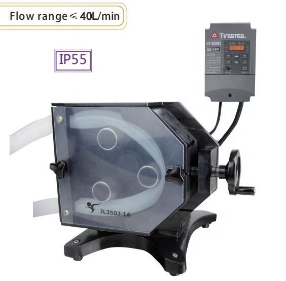 Buy cheap AC gear motor large flow rate industrial peristaltic pump from wholesalers