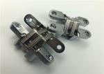 Dampproof SOSS Concealed Hinges , 180 Degree Hidden Hinge Wear Resistance