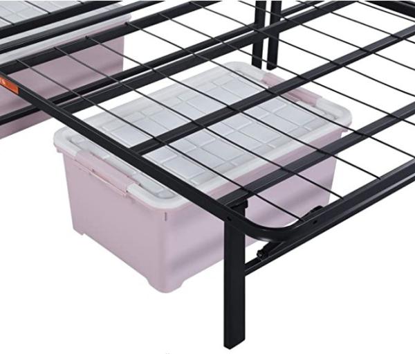 Buy cheap Folded Modern Single Double Size Metal Bed Extra Hotel Bed for Home Bedroom Furniture from wholesalers