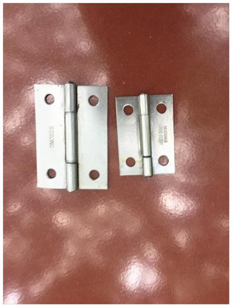 Buy cheap Heavy Duty Cast Iron Sheet Metal Door Hinges High Performance Smooth Surface from wholesalers