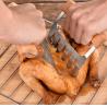 Buy cheap Metal Meat Shredder Claws Stainless Steel Meat Forks with Wooden Handle for Shredding from wholesalers