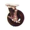 Buy cheap 900 Pound 6 Inch Casting Dumpster Caster Wheels With Side Brake from wholesalers