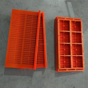 Polyurethane Self Cleaning Dewatering Screen Mesh 30-40mm Thickness