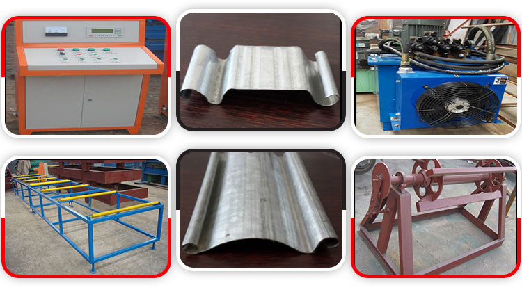 New Roller Shutter Door Forming Machine / Rolling Slat Forming Machine
