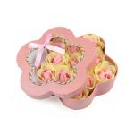 Party Festival Decoration Gift Packaging Box Flower Shaped Candy Box With Clear