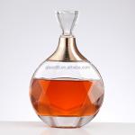 Base Material Glass Wine Bottle with Cork Direct 750ml 500ml Bottle