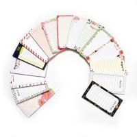 Buy cheap Personalized Floral Magnetic Fridge Notepads Sticky Refrigerator To Do List product