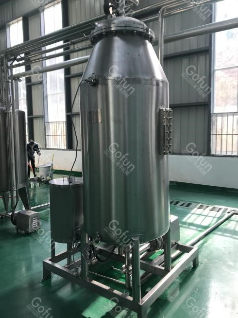 300T/D SS316L Mango Processing Line Concentrating Sterilizing